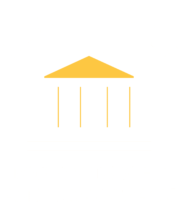 Levin Center logo in white
