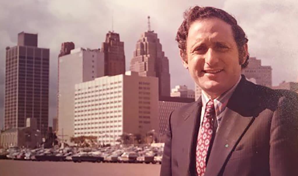 A young Senator Carl Levin in 1970