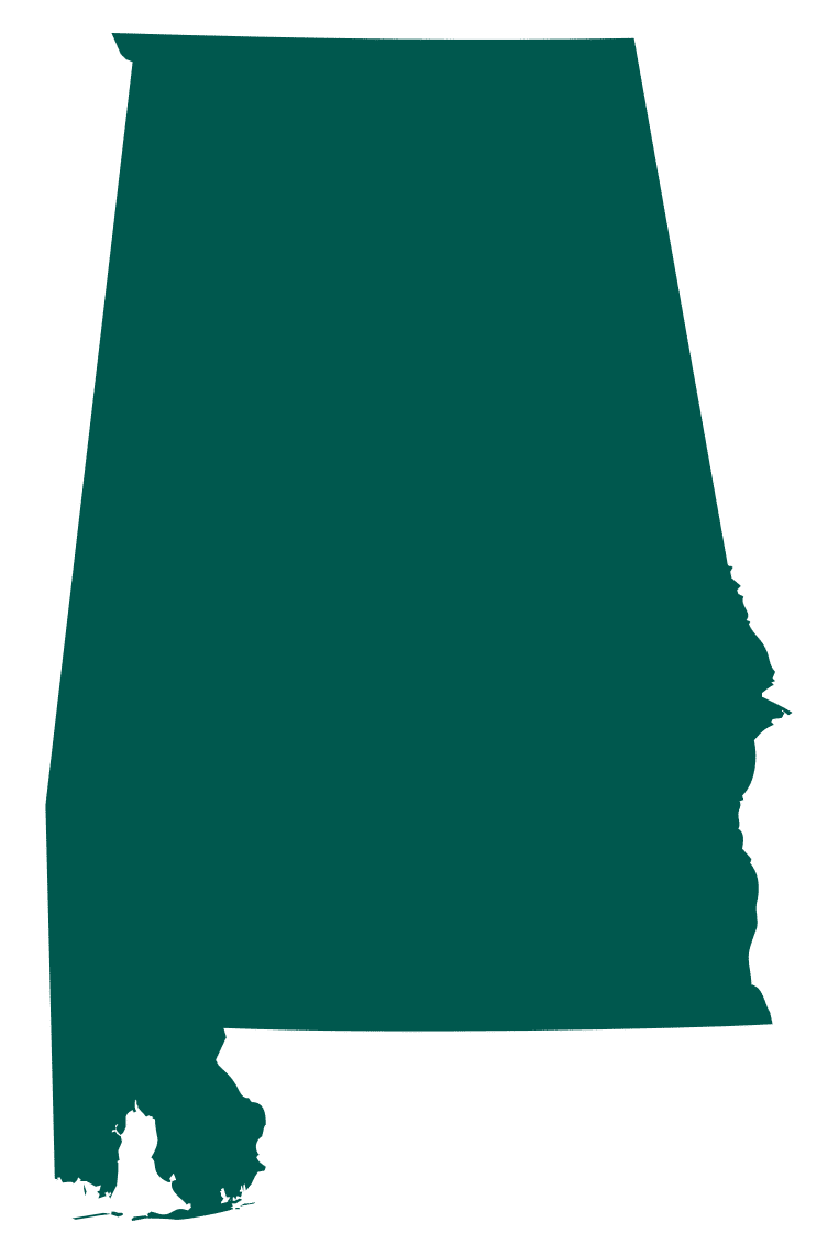 Outline of the state of Alabama