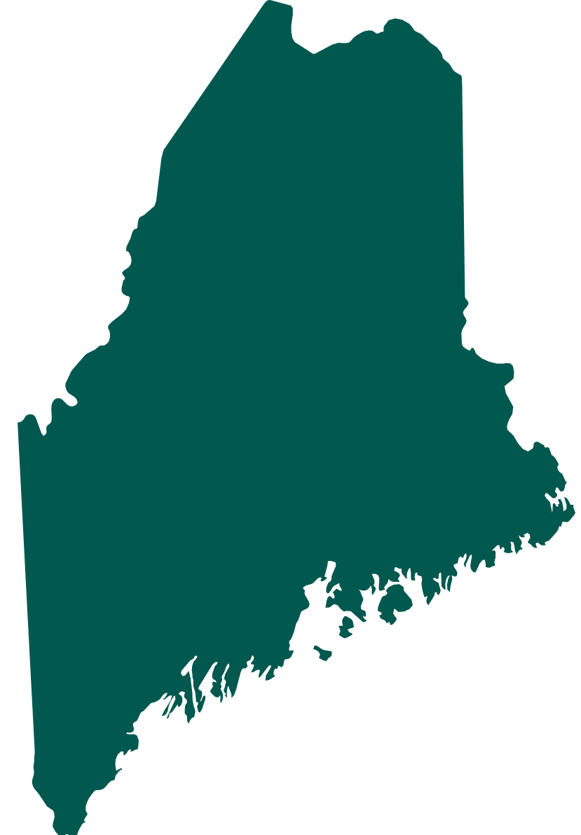 Outline of state of Maine