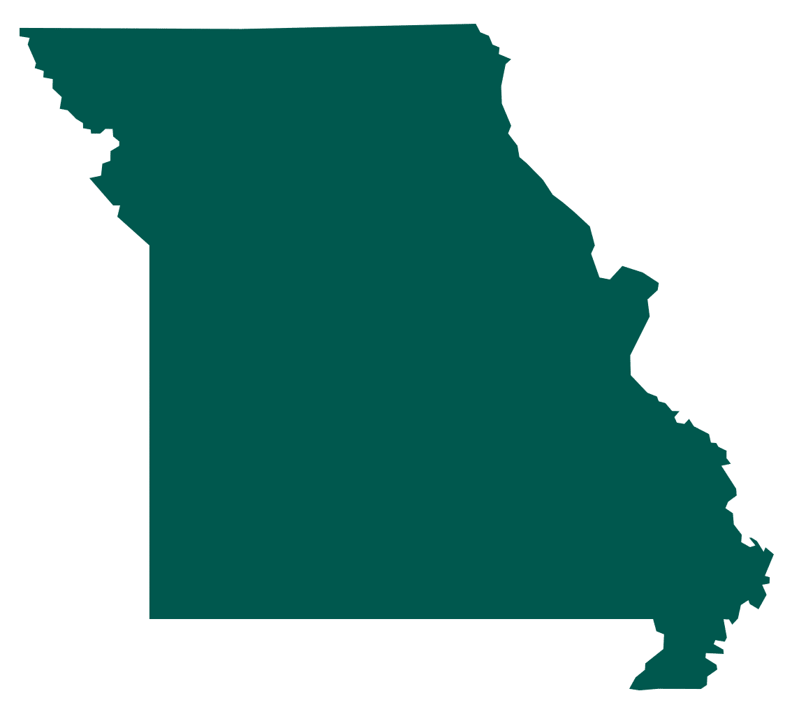 Outline of state of Missouri