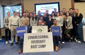 Congressional Oversight Boot Camp Participants